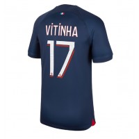 Paris Saint-Germain Vitinha Ferreira #17 Hjemmedrakt 2023-24 Kortermet